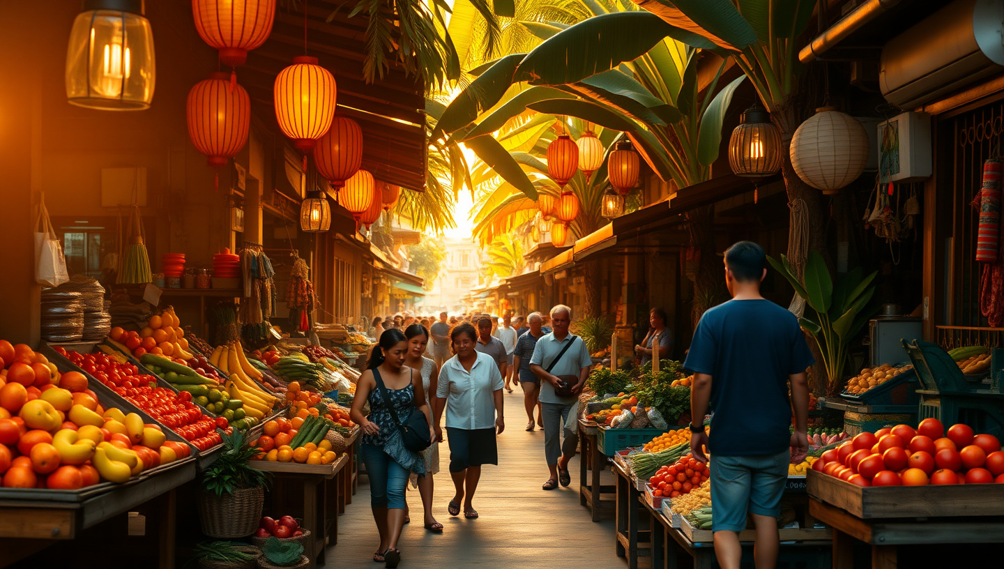 Vibrant everyday life across Thailand